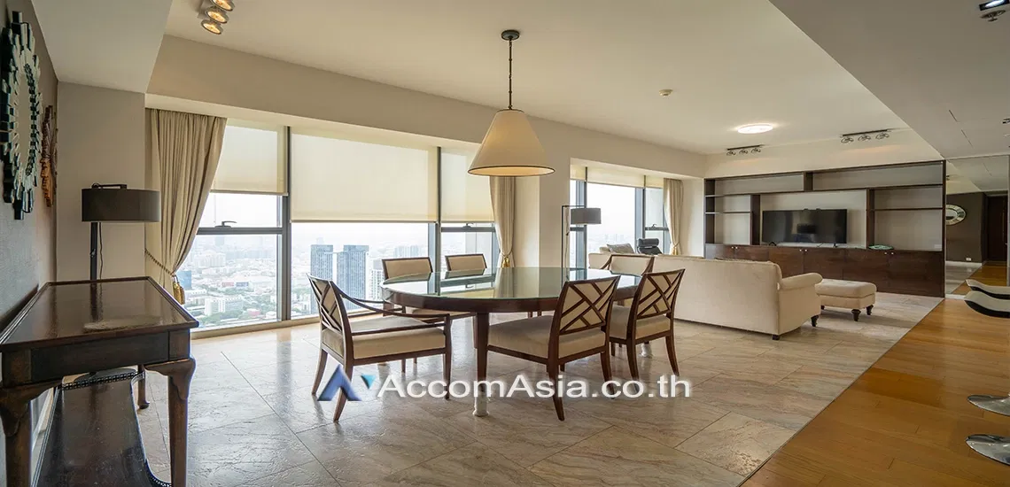 รูป 🔼🔽 AccomA 📩 Panoramic-view condo with modern decor in Sathorn (AA29462) - รูปที่ 3/11