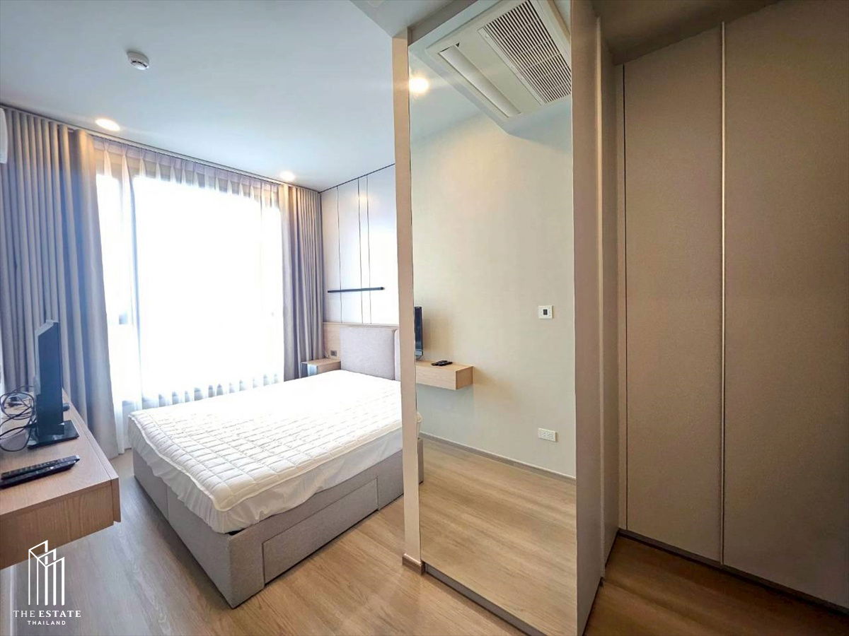 รูป For rent Whizdom The Forestias (Destinia) 1 ห้องนอน กว้าง 35.13 sq.m. ชั้นสูง วิวโล่งฝั่งสนามบินสุวรรณภูมิ @30,000 Baht - รูปที่ 9/11