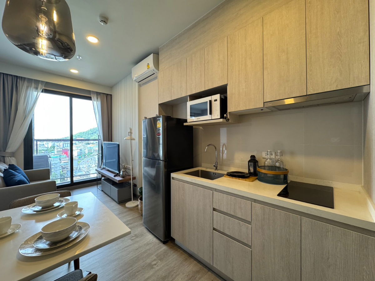 รูป ให้เช่า : Keen condo : 1 Bed 35 ตรม. วิวเมือง ใกล้ห้างโรบินสัน ติดถนนสุขุมวิท - รูปที่ 1/9
