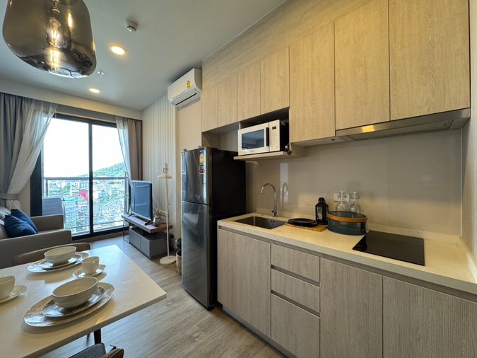 ให้เช่า : Keen condo : 1 Bed 35 ตรม. วิวเมือง ใกล้ห้างโรบินสัน ติดถนนสุขุมวิท