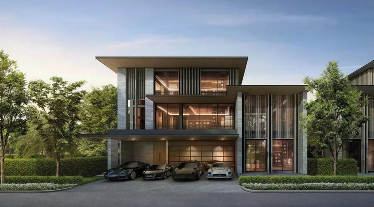 รูปภาพบ้านเดี่ยว 3 ชั้น
