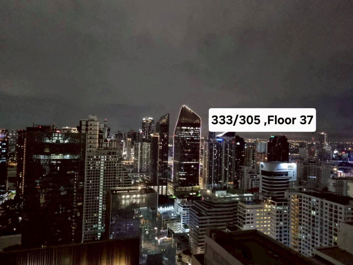 รูป  ให้เช่า คอนโด อโศก The Esse asoke 44ตรม. 1ห้องนอน1รับแขก วิวสวยโปร่งลมเย็นสบาย   เพียง45k - รูปที่ 14/19