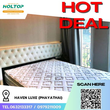 #R6015 🎉 280868 Condo for rent  Haven luxe (Phayathai)