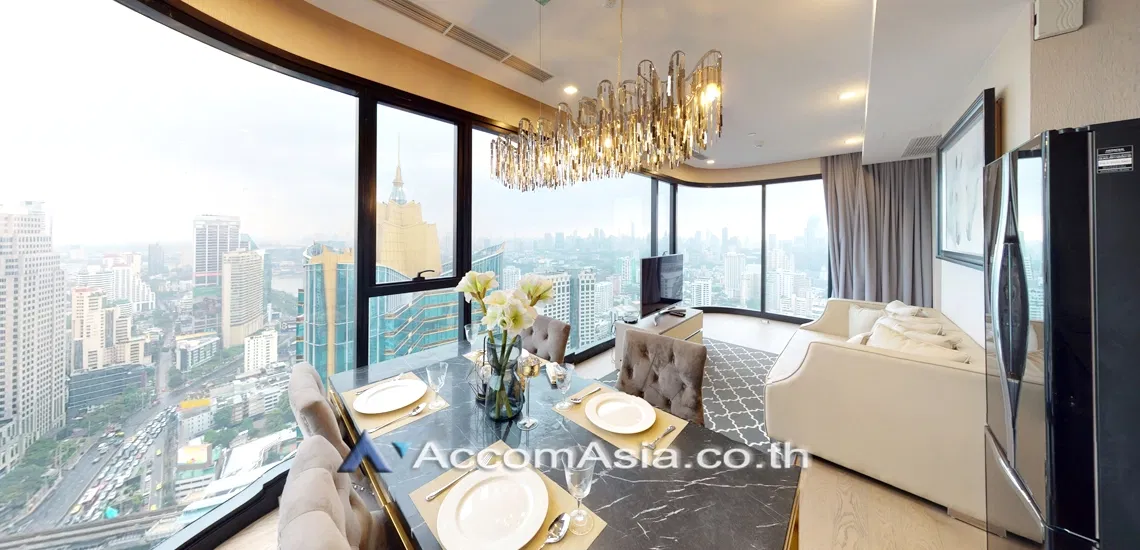 picture 🔼🔽 AccomA 📩 Corner Unit 2 BR Condominium @Ashton Asoke (AA23977) - 3/8