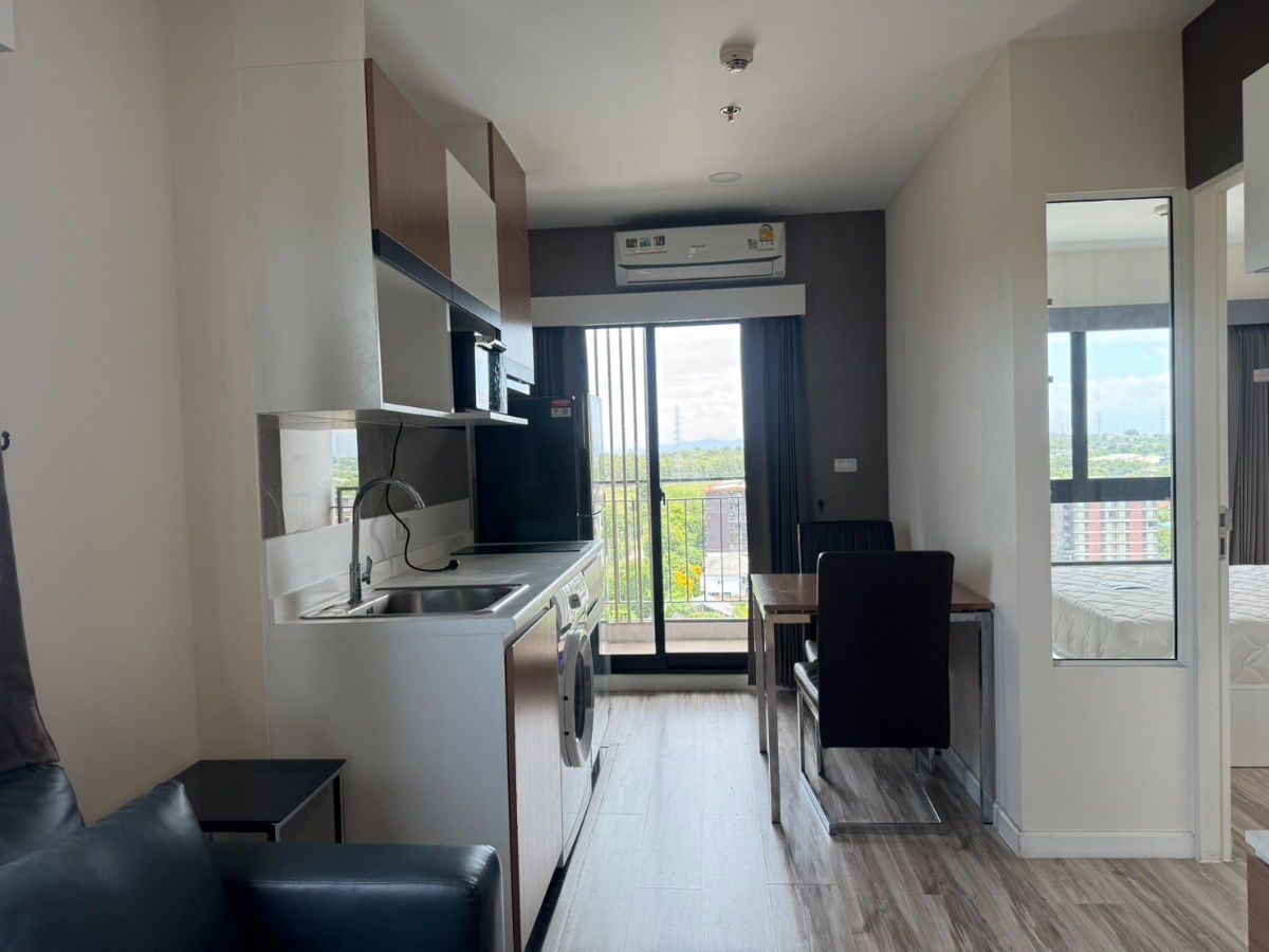 รูป ให้เช่า : ให้เช่า : Plus condo 1 Bed - วิวภูเขา ชั้น 14 -  ตกแต่งสวย มีเครื่องซักผ้า พร้อมเข้าอยู่ - รูปที่ 2/12