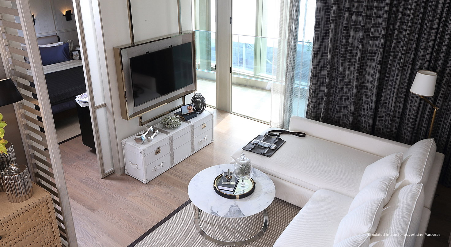 รูป Magnolias Waterfront Residences (Iconsiam) 2 bedrooms, for sale - รูปที่ 3/9
