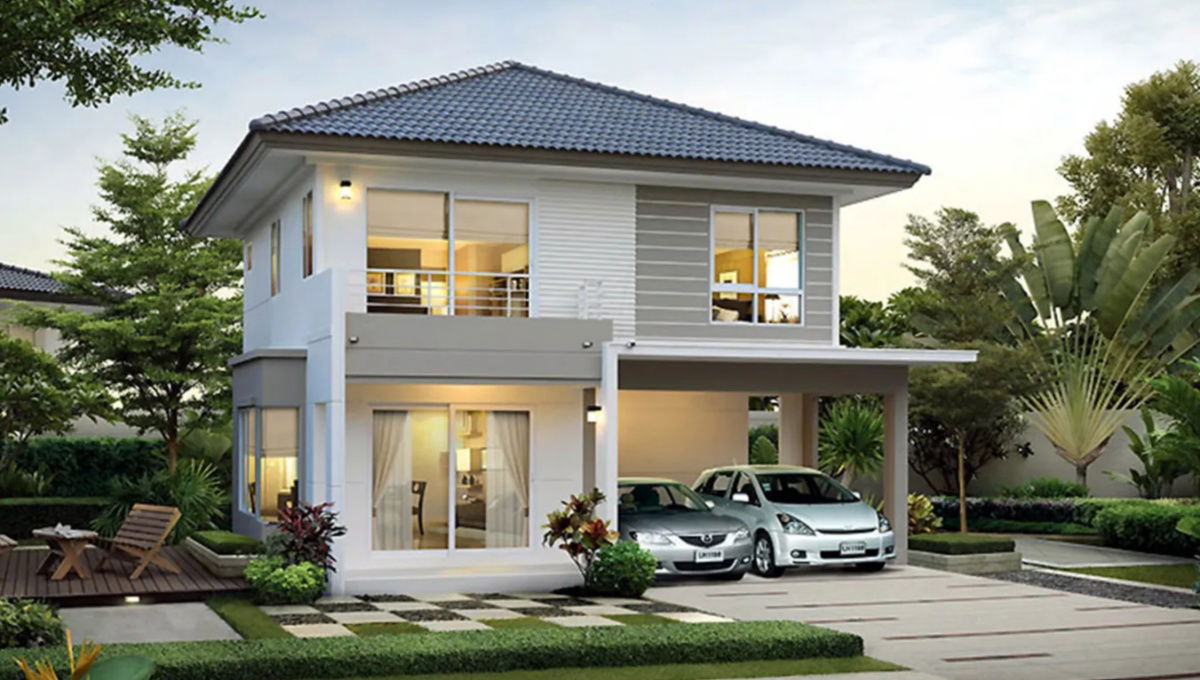 รูปภาพบ้านเดี่ยวสองชั้น