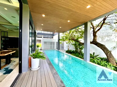 Houses for rent Srinagarindra Road : 🔼🔽 AccomA 📩 Private Swimming Pool 4 BR House @The AVA residence (AA41477)