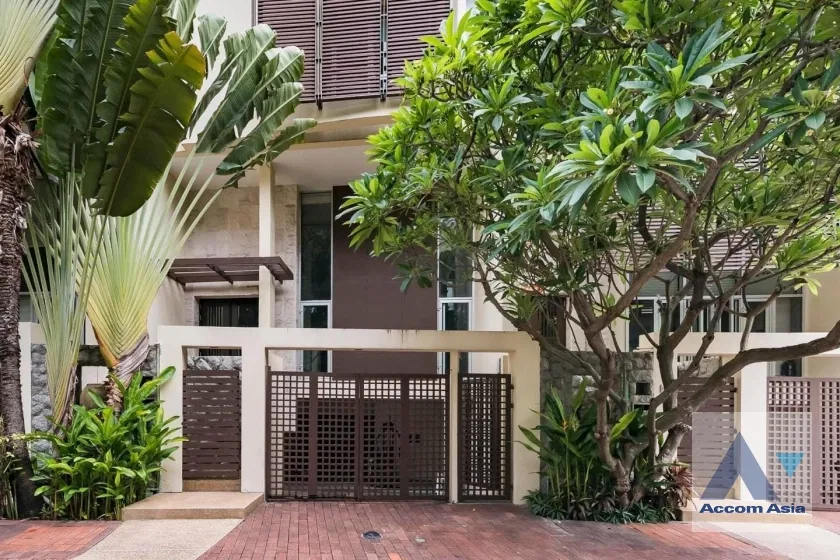 รูป 🔼🔽 AccomA 📩 Peaceful townhouse in central Sukhumvit, Yannawa area, with lush garden (AA27252) - รูปที่ 12/12