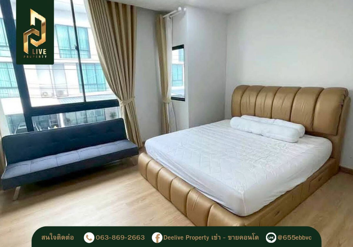 picture DLH-00012 Townhome for Rent, Pruksa Ville 76 Bang Na-Wongwan project, ready to move in. Call 0638692663 LineID@655ebbvc - 5/12