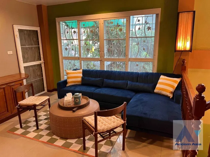รูป 🔼🔽 AccomA 📩 Stylish townhouse 3 beds for rent in Sukhumvit, Bangkok near BTS Punnawithi (AA39864) - รูปที่ 8/20