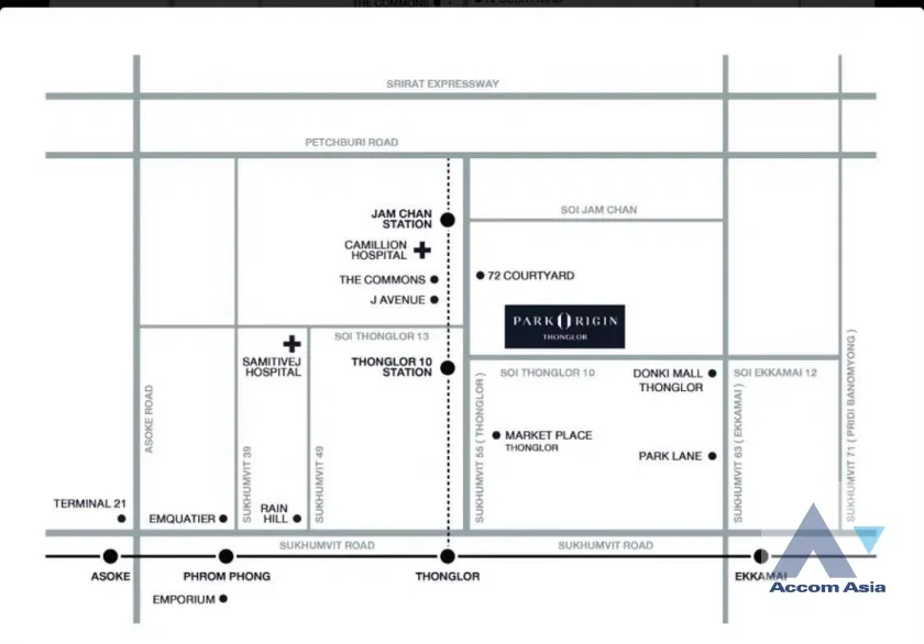 picture 🔼🔽 AccomA 📩 Duplex Condo 2 BR Condominium @Park Origin Thonglor (AA43931) - 15/15