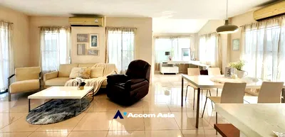 เช่าบ้านเดี่ยว ซอยอ่อนนุช (สุขุมวิท 77) : 🔼🔽 AccomA 📩  3 BR House @ (AA34403)