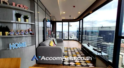 คอนโดให้เช่า : 🔼🔽 AccomA 📩  2 BR Condominium @Ashton Chula Silom (AA27477)