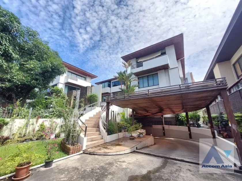 picture 🔼🔽 AccomA 📩 Boutique 3-Bedroom House for Rent in Compound near MRT Khlong Toei, Sathorn (55091) - 8/20