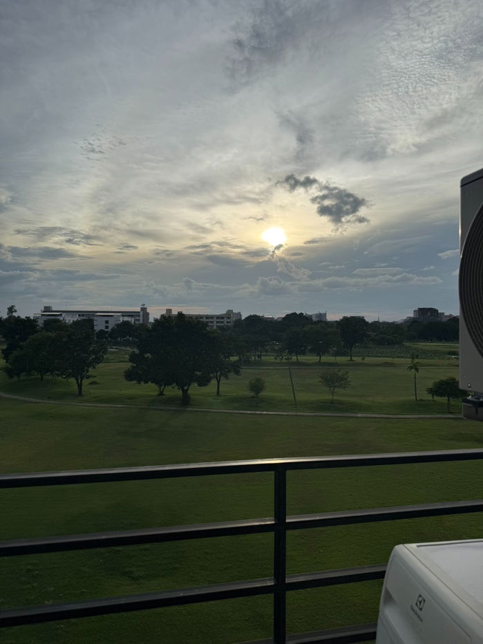 picture V Condo Salaya, Building V7, 4th floor, open golf course view, owner decorated and lived in himself, never rented out. - 10/15