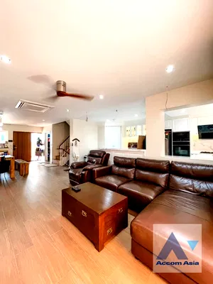 เช่าทาวน์โฮม ม.ราชภัฏธนบุรี : 🔼🔽 AccomA 📩 Home Office 4 BR Townhouse in Bang Khlo (AA43285)