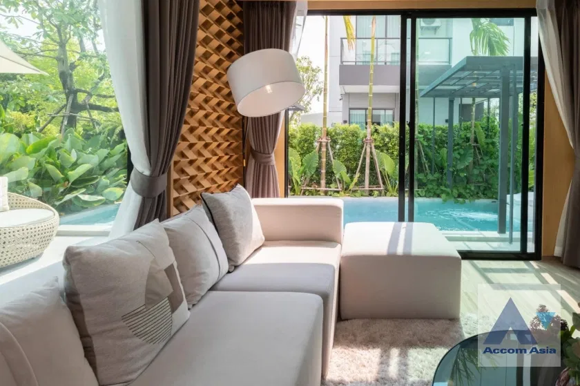 รูป 🔼🔽 AccomA 📩 Private Swimming Pool 3 BR House @Altitude Forest Onnut-Latkrabang (AA42835) - รูปที่ 4/17