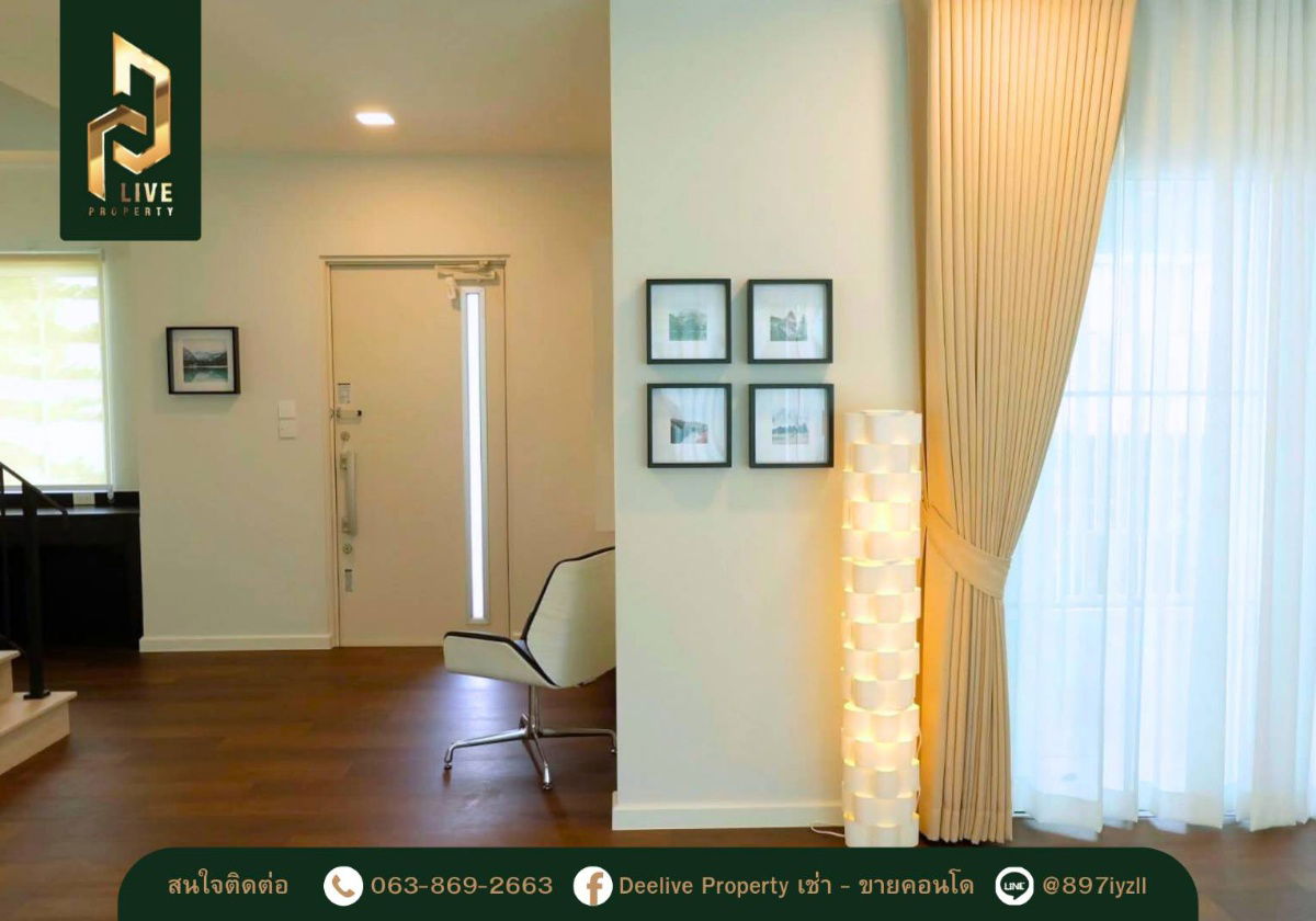 picture DLH-0009 Single house for rent in Chaiyapruek Bangna KM.15 Ready to move in. - 6/13