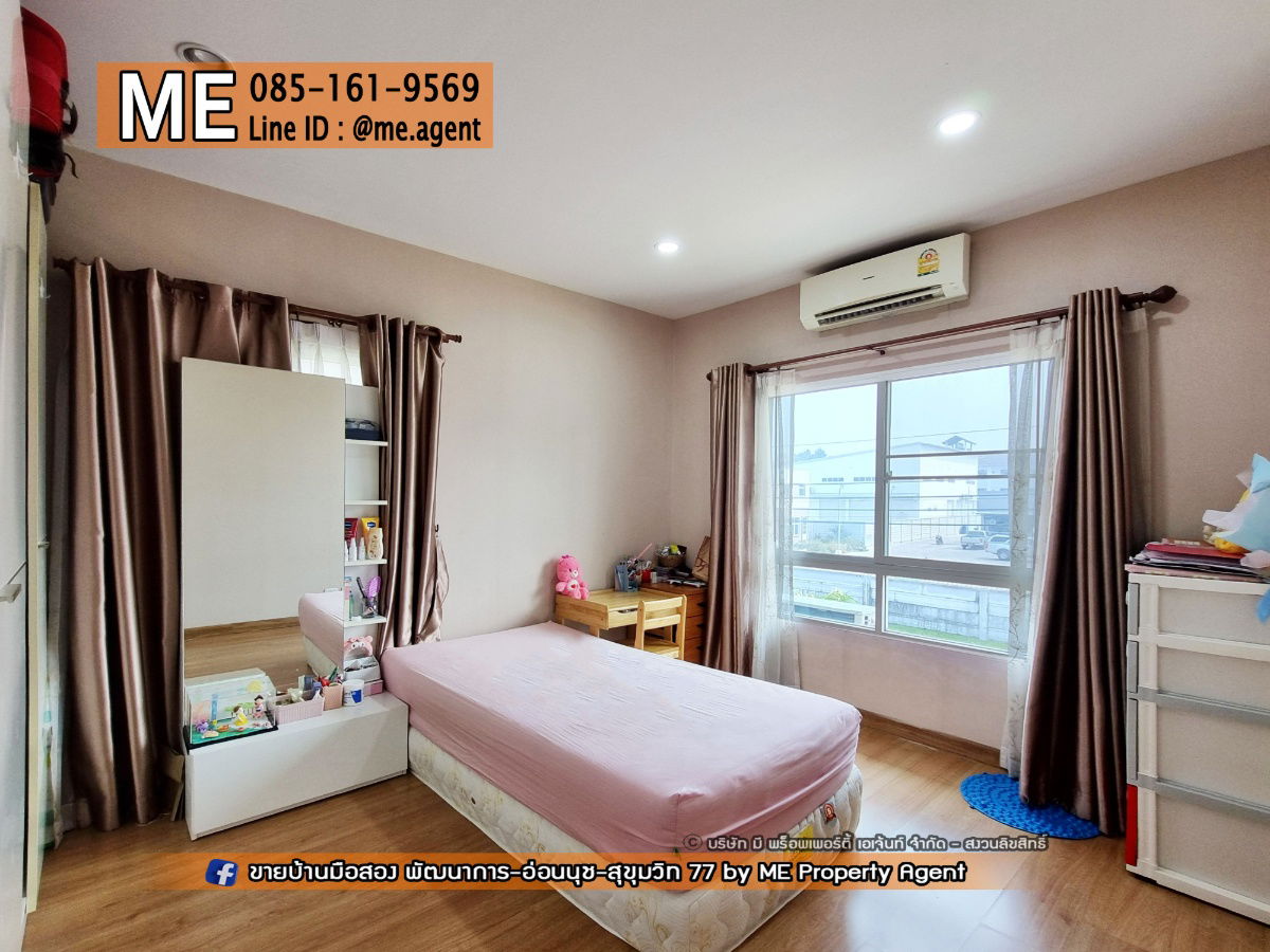 picture For Sale Single house Passorn Prestige  Patthanakarn 38, Convenient travel Thonglor-Sukhumvit-Rama 9-Srinakarin-On Nut. Call 085-1619569 (BH24-52) - 22/34