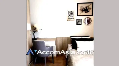 คอนโดให้เช่า : 🔼🔽 AccomA 📩 City-view condo with soft modern décor at HQ Thonglor  (AA19423)