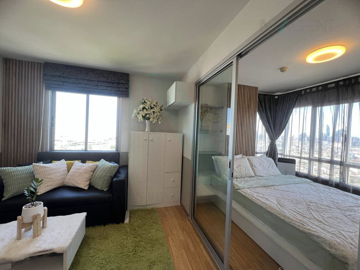 picture For Rent Condo THE TRUST RESIDENCE RATCHADA-RAMA 3 Building 1, Floor 32,1 bed room, Room size 32 sqm - 3/8