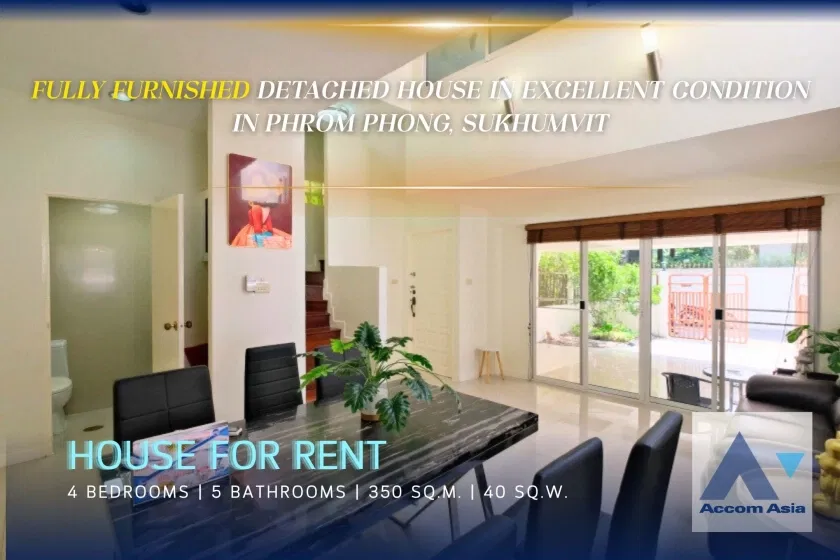 picture 🔼🔽 AccomA 📩 Fully furnished home with cozy atmosphere in central Bangkok (2515220) - 1/20