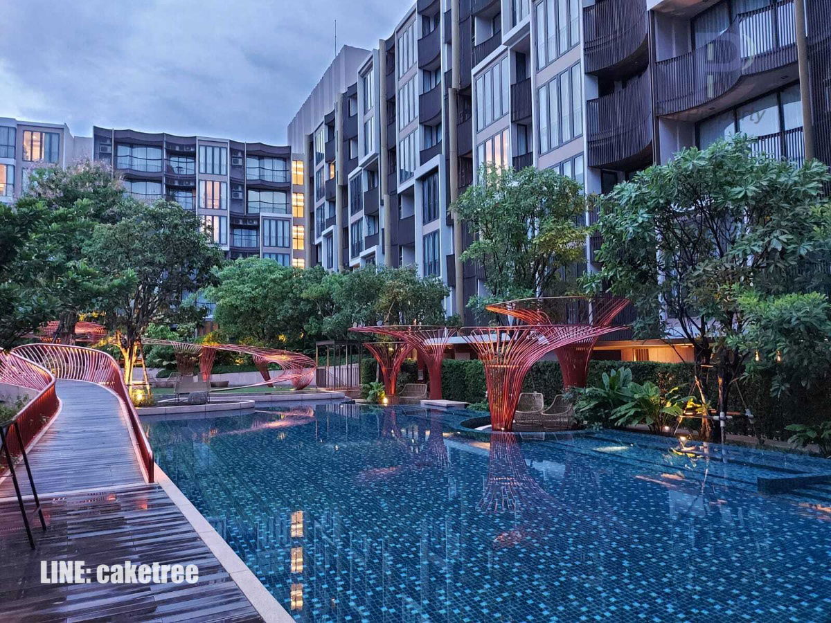 รูป ให้เช่าคอนโด 1 ห้องนอน ตกแต่งครบ พร้อมเข้าอยู่ โครงการ Kawa Haus โครงการ T77 ใกล้โรงเรียนนานาชาติอังกฤษ Prep และแสนสิริฟาร์ม พื้นที่ใช้สอยที่ อ่อนนุช - รูปที่ 3/31