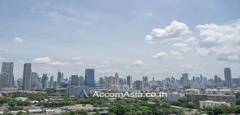 🔼🔽 AccomA 📩 High-rise condo with skyline view and bright interior at Baan Yen Akard  (1518425)