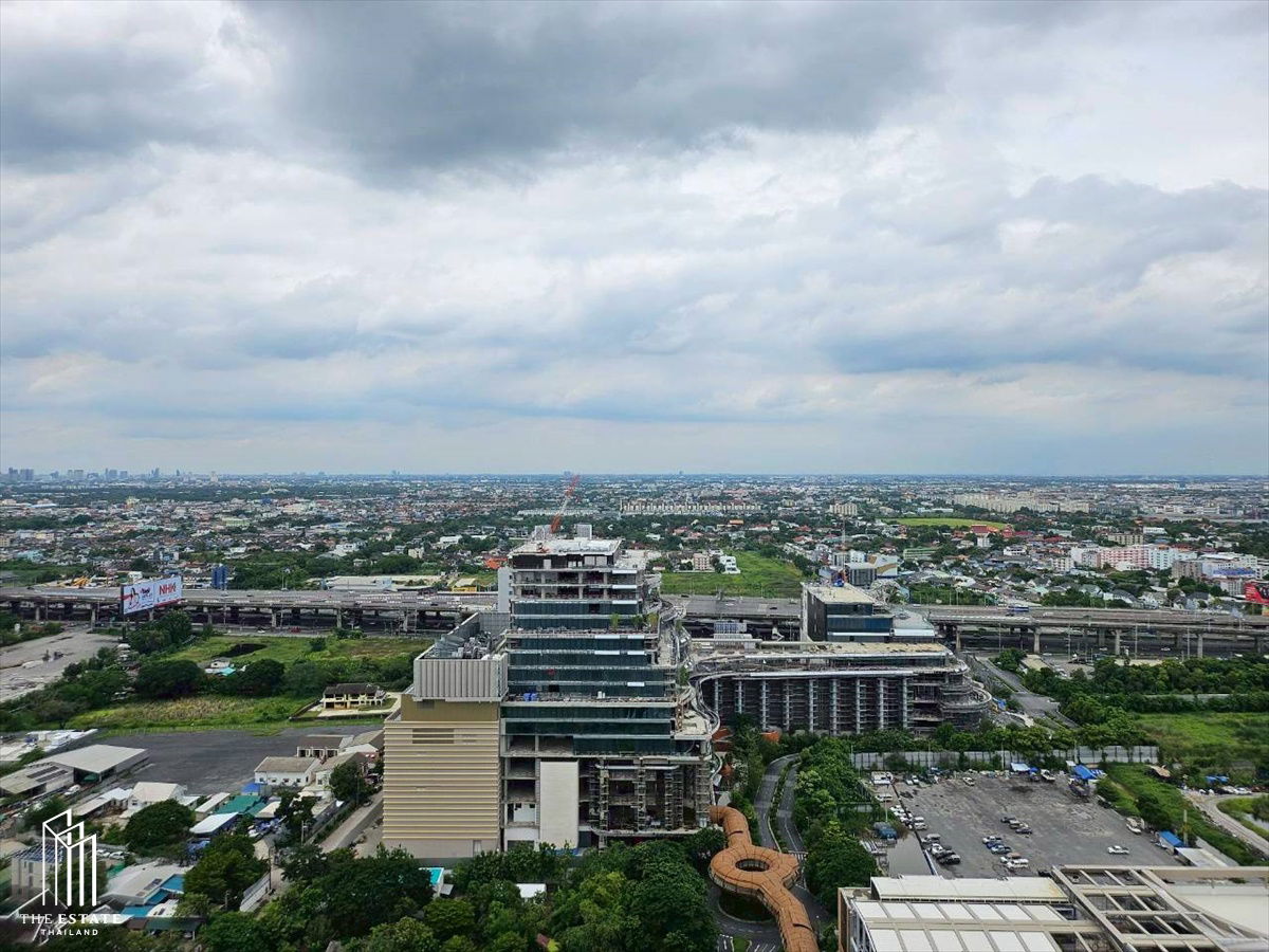 รูป For rent Whizdom The Forestias (Destinia) 1 ห้องนอน กว้าง 35.13 sq.m. ชั้นสูง วิวโล่งฝั่งสนามบินสุวรรณภูมิ @30,000 Baht - รูปที่ 3/11