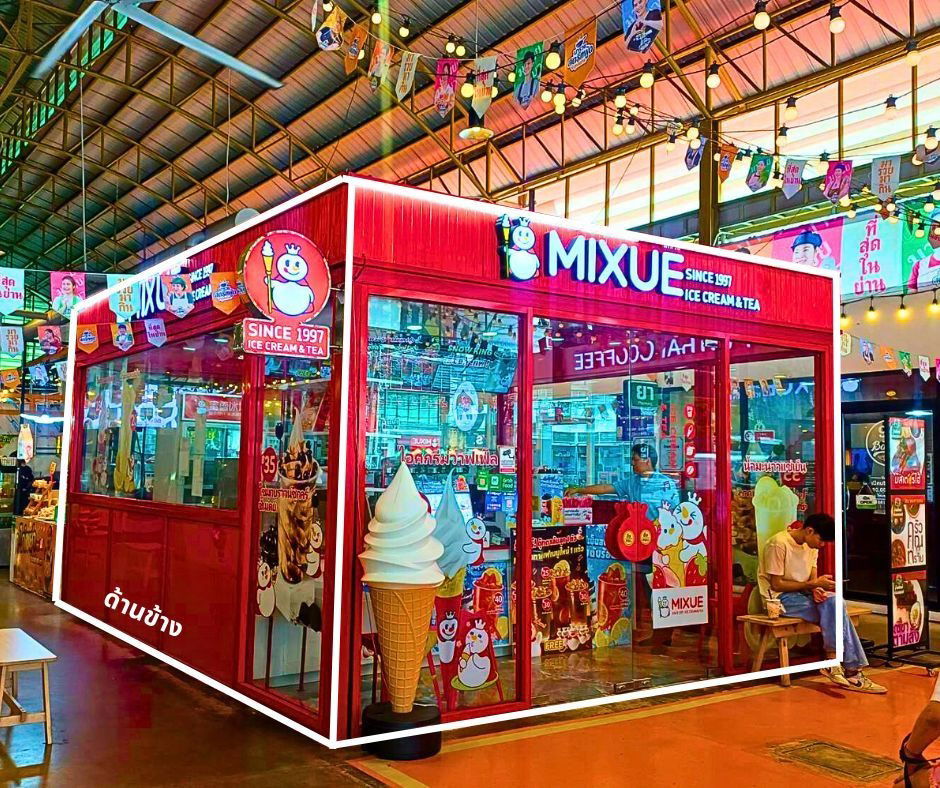 รูป ปล่อยเช่าพื้นที่ด้านหน้าสุด ห้องกระจก ขนาด 30.02 ตร.ม. หน้าตลาดมารวยปิ่นเกล้า ติดถนนบรมราชชนนี ใกล้เซ็นทรัลปิ่นเกล้า - รูปที่ 3/10