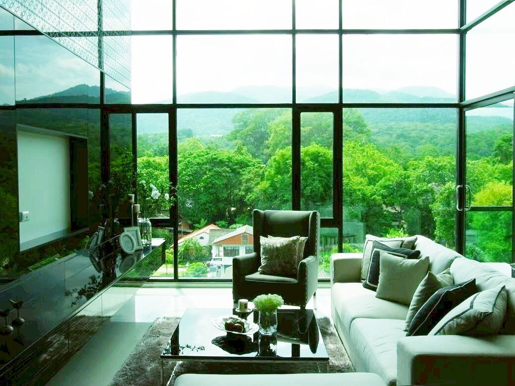 รูป คอนโดกลางเมือง ให้เช่าเดือนละ 80,000 บาท เดินทางเพียง 10 นาทีถึงม.เชียงใหม่ No.3C080 - รูปที่ 2/15