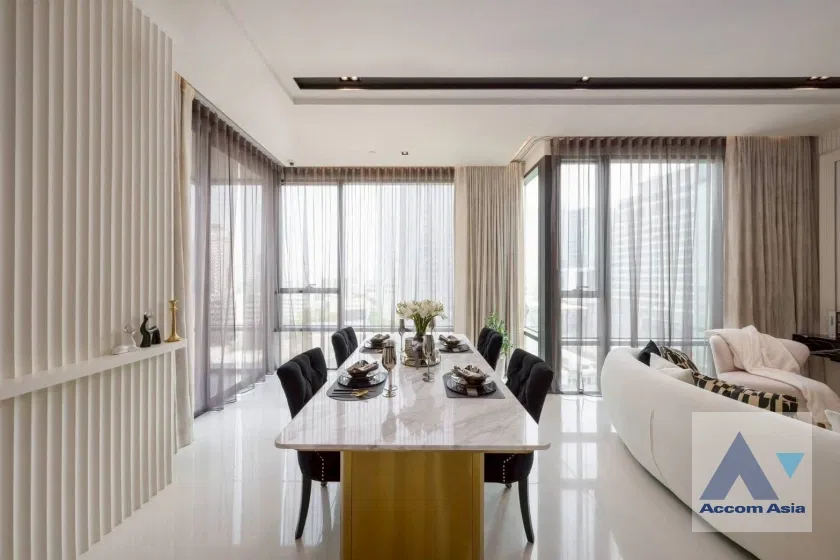 รูป 🔼🔽 AccomA 📩  Modern minimalist condominium with wooden interior and full-height glass (AA43843) - รูปที่ 3/20