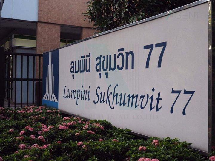 picture 🚩 For Rent Condo LUMPINI VILLE SUKHUMVIT 77 Building 3, Floor 10,Studio, Room size 30.00 sqm - 1/8