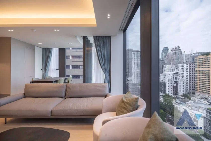 รูป 🔼🔽 AccomA 📩 Fully furnished bright modern condo with city view and spacious layout  for rent at Tonson One Residence (AA37185) - รูปที่ 4/10