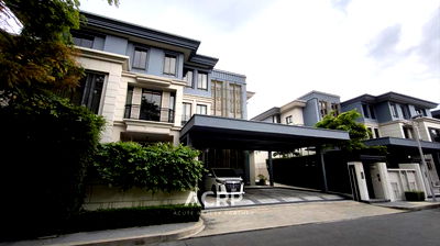 Houses for sale : Mavista Prestige Village Krungthep Kreetha, Luxury house for sale only 14 units Ref no. 00158086