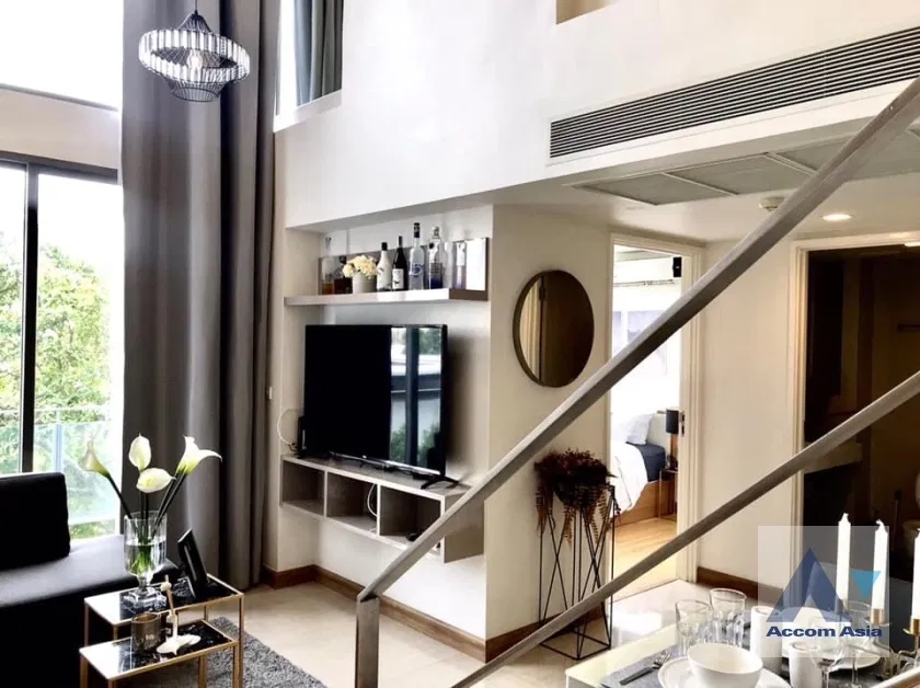 รูป 🔼🔽 AccomA 📩 Pet friendly,Duplex Condo,Double High Ceiling 2 BR Condominium @Downtown 49 (AA22959) - รูปที่ 8/20