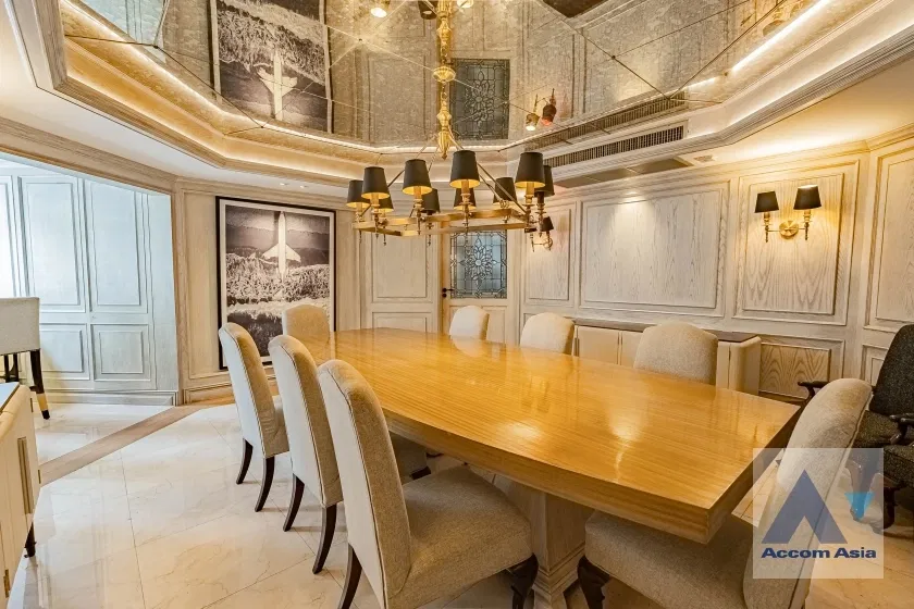 รูป 🔼🔽 AccomA 📩  Luxury condo with decorative ceiling at Mahogany Tower, Sukhumvit (AA37439) - รูปที่ 14/20