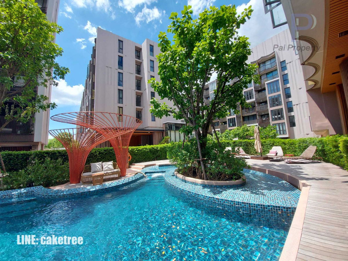 รูป ให้เช่าคอนโด 1 ห้องนอน ตกแต่งครบ พร้อมเข้าอยู่ โครงการ Kawa Haus โครงการ T77 ใกล้โรงเรียนนานาชาติอังกฤษ Prep และแสนสิริฟาร์ม พื้นที่ใช้สอยที่ อ่อนนุช - รูปที่ 18/31