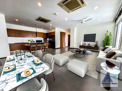 คอนโดให้เช่า : 🔼🔽 AccomA 📩 Partly Furnished 4 BR Condominium @The Prime 11 (AA43962)