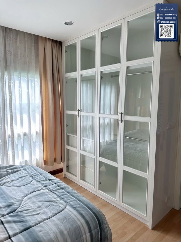 picture 💙For rent PG Rama 9, large room, fully furnished, ready to move in, near MRT Rama 9💙 Call 092-8366444 Dao // Line ID: @enrichagent - 5/9