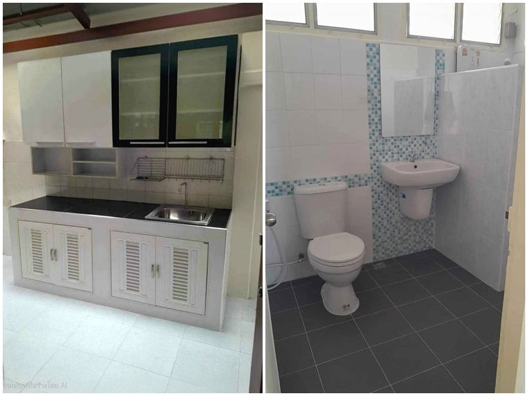 รูป ให้เช่าบ้านเดี่ยว 2 ชั้น ซ.ประชาราษฎร์บำเพ็ญ25 ขนาด 50 ตร.ว. ตกแต่งสวย กั้นห้อง ต่อเติมเต็ม ทำเลดีมาก  ใกล้MRTห้วยขวาง [รัชดาภิเษก-ห้วยขวาง] - รูปที่ 4/9