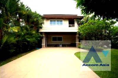 เช่าบ้านเดี่ยว ซอยอ่อนนุช (สุขุมวิท 77) : 🔼🔽 AccomA 📩 Private Swimming Pool 5 BR House @Panya Pattanakarn Village (AA27405)