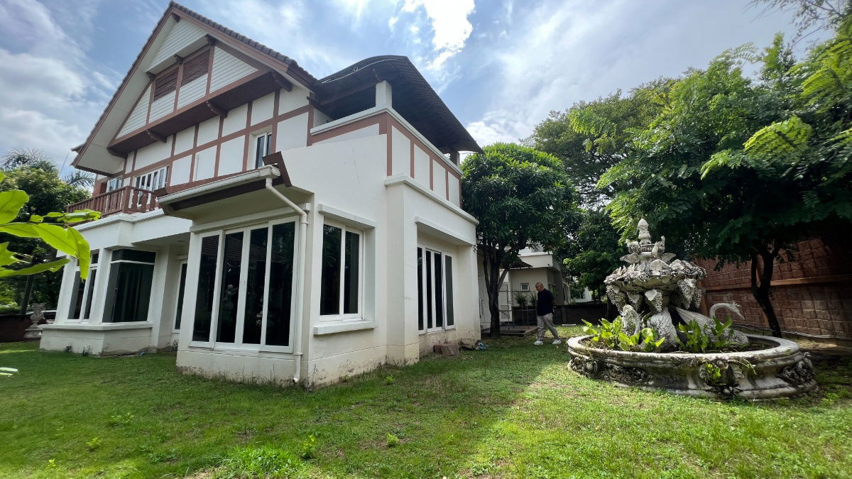 รูป ขายบ้านเดี่ยว ลัดดารมย์​ อิลิแกนซ์ พระราม 5-2 หลังริม Private ที่ดินใหญ่ 189.3 ตรว.  - รูปที่ 4/6