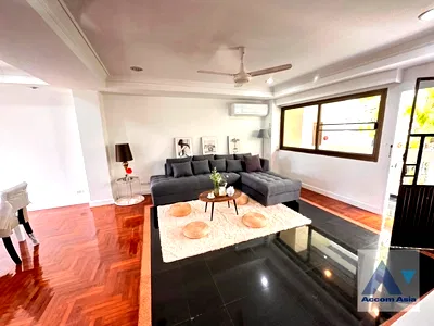 เช่าทาวน์โฮม ถนนสีลม : 🔼🔽 AccomA 📩  5 BR Townhouse @A Homely Place Residence (AA35845)