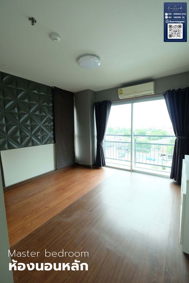 picture 💙For rent The Escape Condominium, large room, corner room, BTS Punnawithi, Udomsuk💙 Call 092-8366444 Dao // Line ID: @enrichagent - 1/4