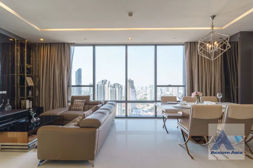 picture 🔼🔽 AccomA 📩 Lxury condo with panoramic views and stylish interiors in Sathorn (AA30394) - 2/20