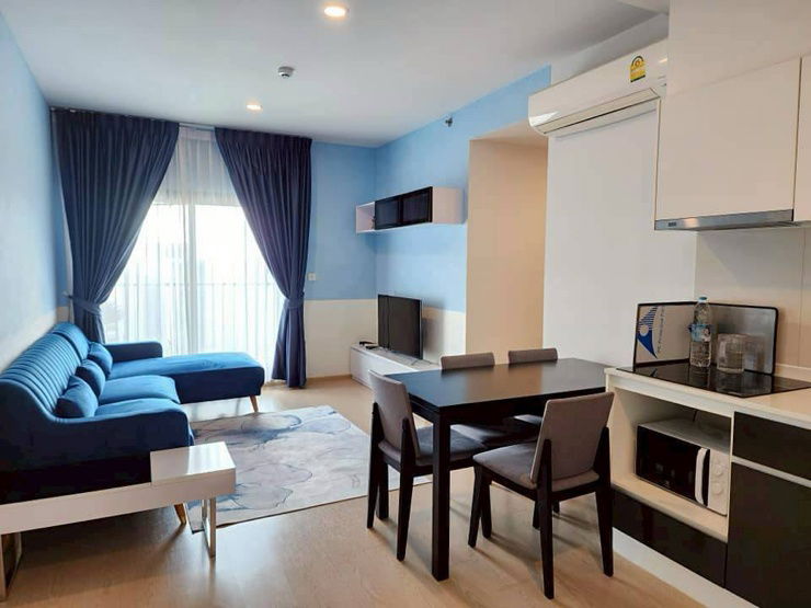 รูป ‼️ ให้เช่า 2 Bed : 𝐓𝐡𝐞 𝐓𝐫𝐞𝐞 𝐒𝐮𝐤𝐡𝐮𝐦𝐯𝐢𝐭 𝟕𝟏–𝐄𝐤𝐚𝐦𝐚𝐢 ‼️ ห้อง 56 ตร.ม เฟอร์ครบ✨LINE: @reviva - รูปที่ 3/10