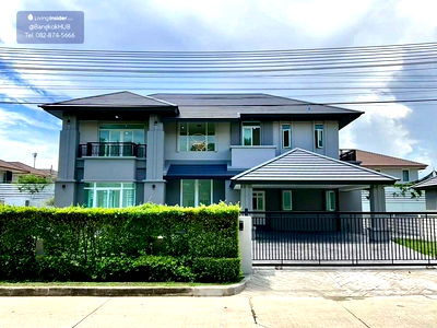 บ้านเดี่ยว สมุทรสาคร : 🏠HUB-476🏠หมู่บ้าน ณุศาศิริ ซิตี้ พระราม 2 เพียง 15.9 ล้าน🏠บ้านเดี่ยว 2 ชั้น พร้อมสระว่ายน้ำ🏊🏻‍♂️ *0859416915*🏠