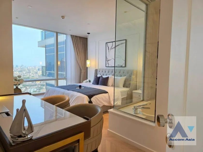 picture 🔼🔽 AccomA 📩 Refined riverfront condo at Four Seasons Sathorn, panoramic skyline view (AA38968) - 17/20